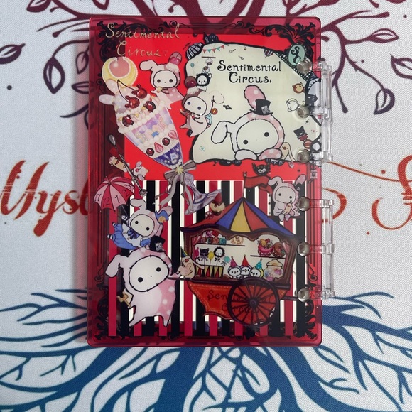 Cute Sentimental Character A7 Shaker Notebook/Binder - Picture 2 of 4